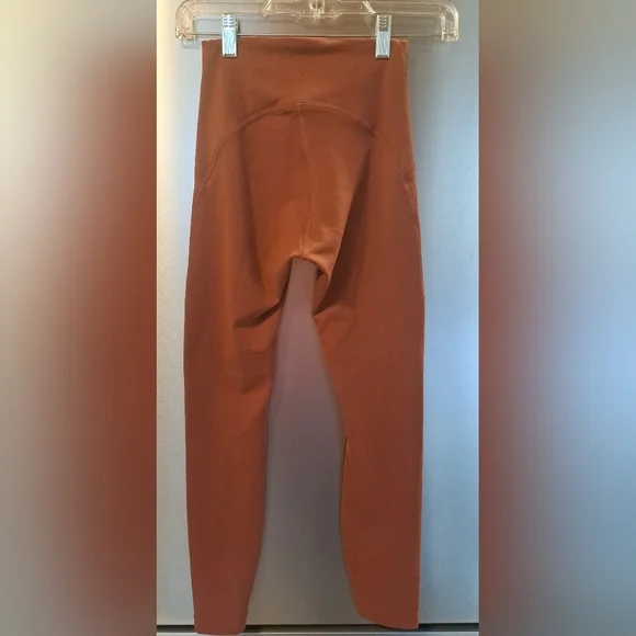 Ladies Lululemon Instill High-Rise Tights Athletic Yoga Gym Train Cinnamon 2 - Picture 3 of 8